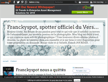 Tablet Screenshot of franckyspot.over-blog.com