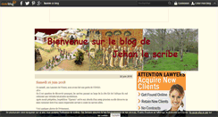 Desktop Screenshot of jehanlescribe.over-blog.fr
