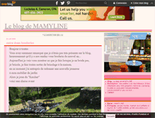 Tablet Screenshot of mamyline33.over-blog.com