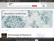 Tablet Screenshot of chambre-trebrivan.over-blog.com