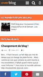 Mobile Screenshot of devoreuse2livres.over-blog.com