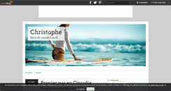 Desktop Screenshot of kristofv.over-blog.com