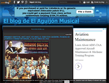 Tablet Screenshot of elaguijonmusical.over-blog.es