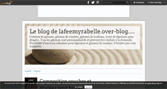 Desktop Screenshot of lafeemyrabelle.over-blog.com