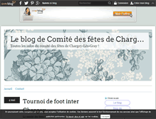 Tablet Screenshot of comitedesfetes-chargey.over-blog.com
