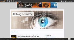 Desktop Screenshot of hippies-mime.over-blog.com