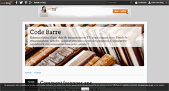 Desktop Screenshot of codebarre.over-blog.com