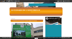Desktop Screenshot of canarddelayguebelle.over-blog.com