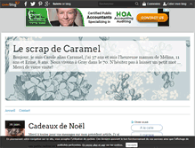 Tablet Screenshot of caramelscrap.over-blog.com