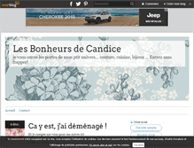 Tablet Screenshot of lesbonheursdecandice.over-blog.com