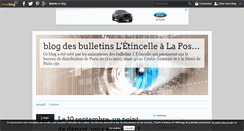 Desktop Screenshot of etincelle-poste.over-blog.fr