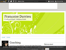 Tablet Screenshot of francoisedurrieu.over-blog.com