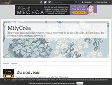 Tablet Screenshot of milycrea.over-blog.fr