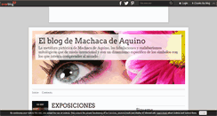 Desktop Screenshot of machacadeaquino.over-blog.es