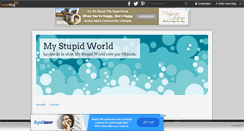 Desktop Screenshot of mystupidworld.over-blog.fr