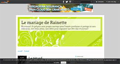 Desktop Screenshot of lemariagederainette.over-blog.com