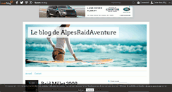 Desktop Screenshot of alpesraidaventure.over-blog.com