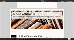 Desktop Screenshot of mayananswer.over-blog.com