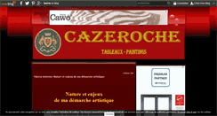 Desktop Screenshot of cazeroche.over-blog.com