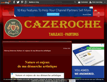 Tablet Screenshot of cazeroche.over-blog.com