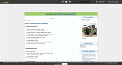 Desktop Screenshot of normandie1944.over-blog.com