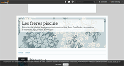 Desktop Screenshot of lesfrerespiscine.over-blog.com