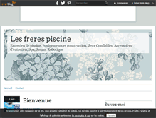 Tablet Screenshot of lesfrerespiscine.over-blog.com