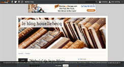 Desktop Screenshot of houellebecq.over-blog.com