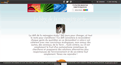 Desktop Screenshot of la-menagere-ecolo.over-blog.com