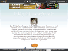 Tablet Screenshot of la-menagere-ecolo.over-blog.com