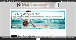 Desktop Screenshot of benbadboy.over-blog.com
