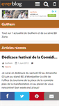 Mobile Screenshot of guilhem.bec.over-blog.com