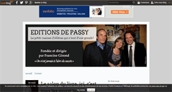 Desktop Screenshot of editionsdepassy.over-blog.com