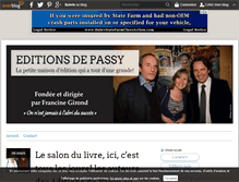 Tablet Screenshot of editionsdepassy.over-blog.com