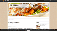 Desktop Screenshot of delices2miss.over-blog.com