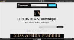 Desktop Screenshot of missdominique.over-blog.com