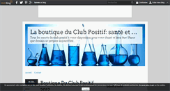 Desktop Screenshot of boutique-positive.over-blog.com