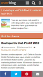 Mobile Screenshot of boutique-positive.over-blog.com
