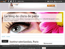 Tablet Screenshot of chrisdeparis.over-blog.com