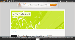 Desktop Screenshot of chiensdesiles.over-blog.com
