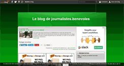 Desktop Screenshot of journalistes.benevoles.over-blog.com