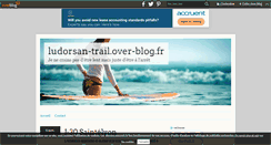 Desktop Screenshot of ludorsan-trail.over-blog.fr