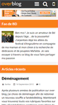 Mobile Screenshot of fanbd.over-blog.com