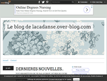 Tablet Screenshot of lacadanse.over-blog.com