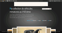 Desktop Screenshot of collectionautominiature.over-blog.com