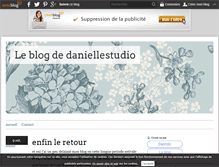 Tablet Screenshot of daniellestudio.over-blog.com