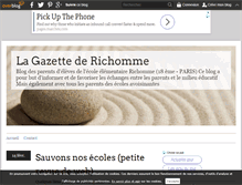 Tablet Screenshot of gazetterichomme.over-blog.com