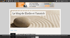 Desktop Screenshot of eloyanweddingday.over-blog.fr