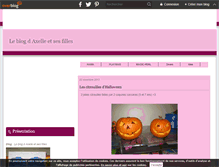 Tablet Screenshot of leblogdaxelle.over-blog.com