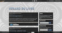 Desktop Screenshot of kezako.du.livre.over-blog.com